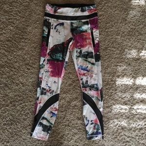 Lululemon Marble Tie Dye Pigment Wave Run Inspire Crop ll Legging 4